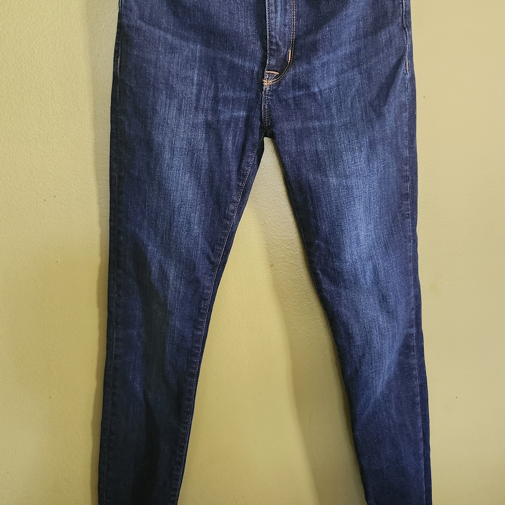 Hudson Blair High Rise Super Skinny Ankle Womens Jeans Size 26